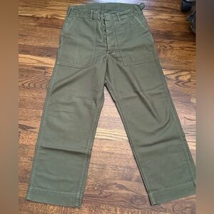 Bronson MFG Vietnam War OG-107 Green Utility Pant
